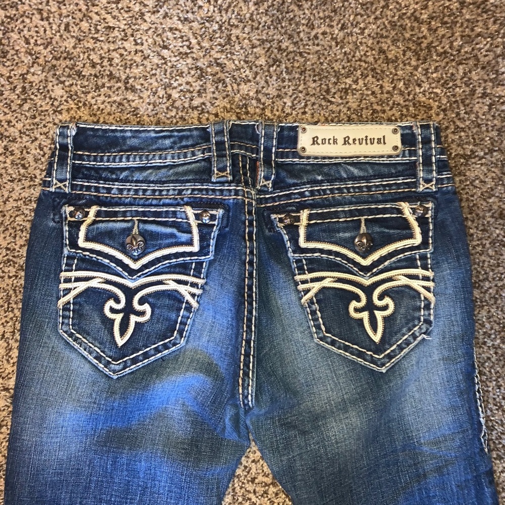 Rock Revival Straight Leg Skinny Jeans